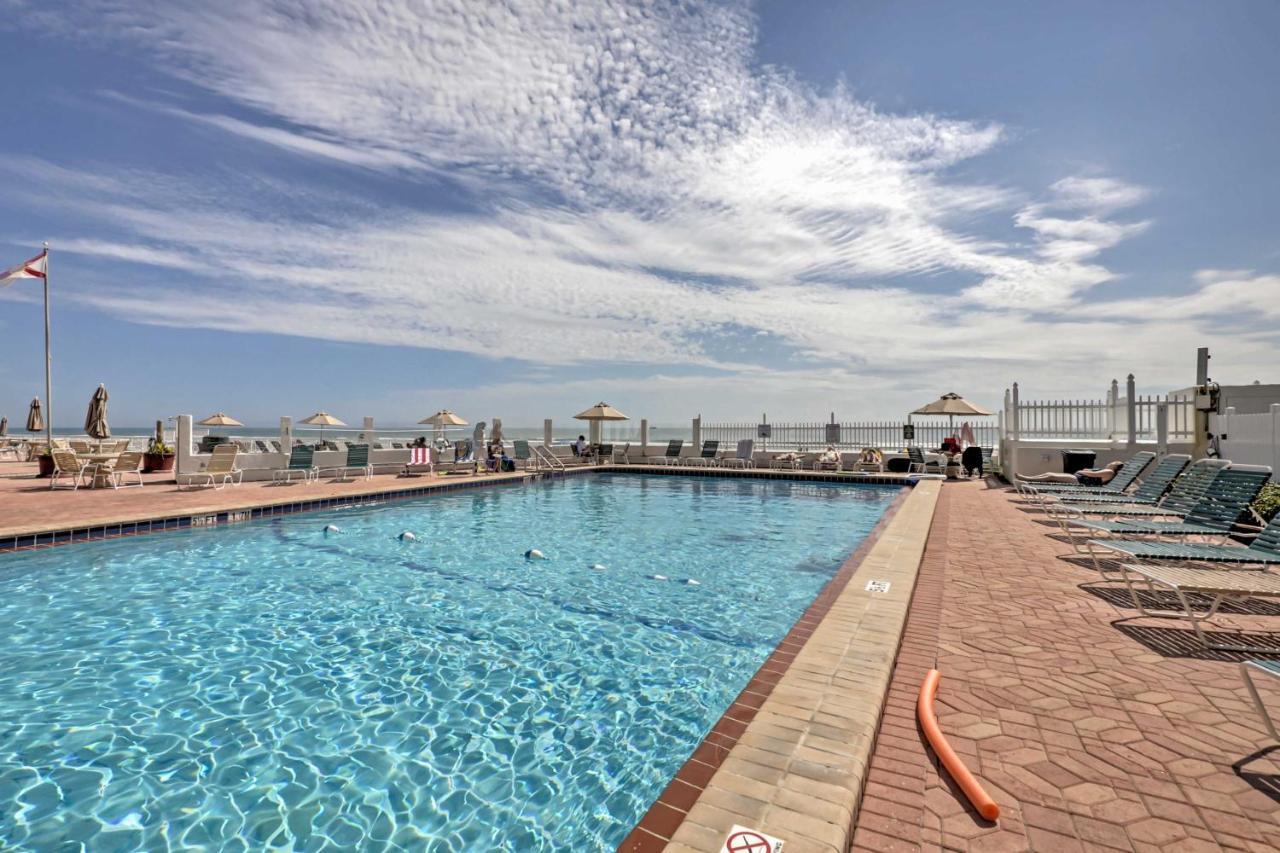 Daytona Beach Studio With Oceanfront Balcony And Pool! المظهر الخارجي الصورة